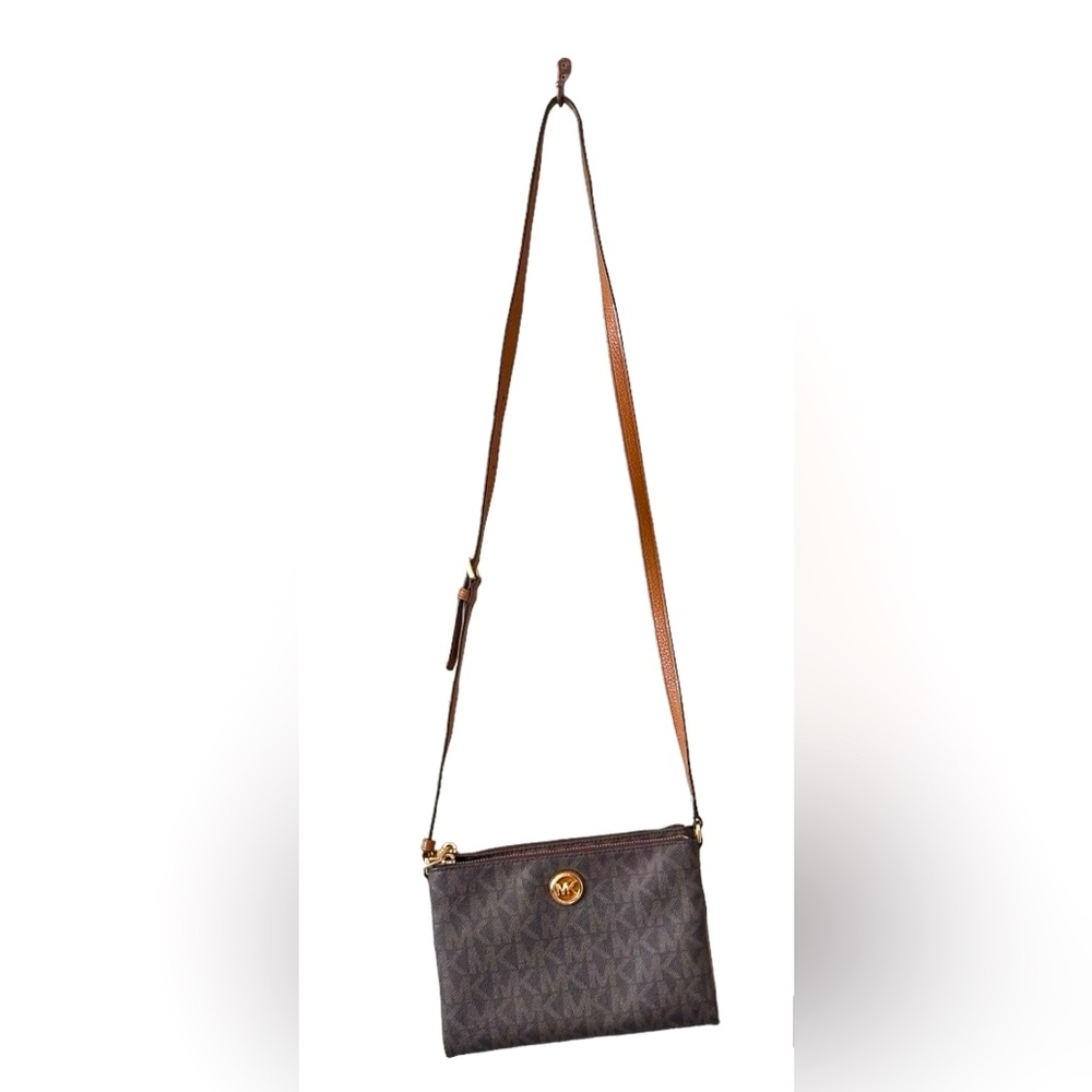 Michael Kors Fulton Double Zip Crossbody Bag